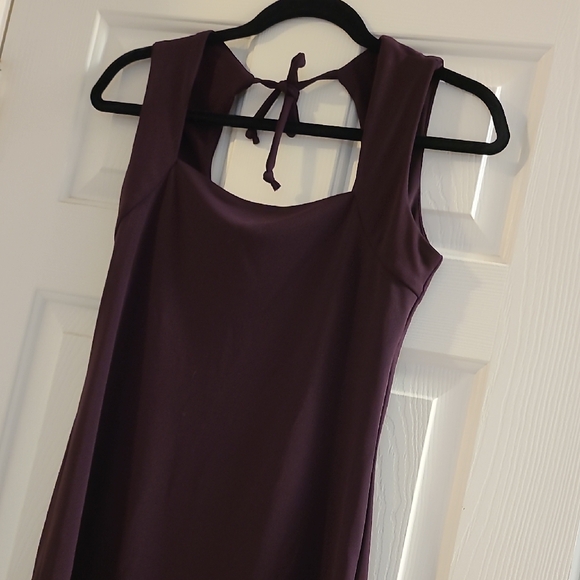 Charlotte Russe Dresses & Skirts - Charlotte Russe Deep Purple Backless Dress